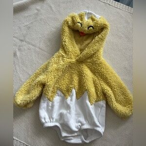 Old Navy Cream Fleece Baby Outfit